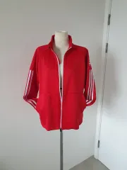 (ほぼ新品) アディダス 起毛 ジャージ 55 66半