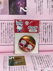 Sanrio Hello Kitty レトロキティー kitty ミミ バッジ ピンバッジ ホログラム ヴィンテージバッジ さくらんぼ