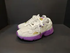 225mm アディダス ファルコン アイボリー/パープル