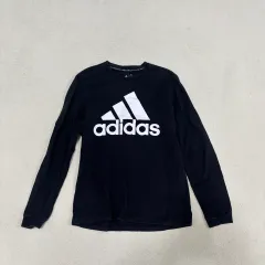 XL アディダス ビックロゴ 長袖Tシャツ 0105