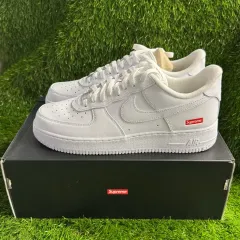 (290) NIKE x Supreme エアフォース 1 ロー 白