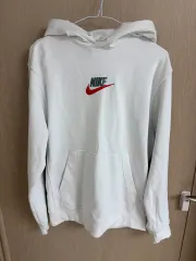 ナイキ 白 WHO フード Tシャツ M