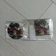 (まとめ) 鬼滅の刃 C107 義勇 缶バッジ/ステッカー