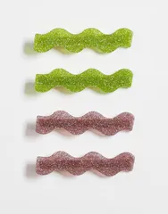 エイソス レディース アクセサリー ASOS DESIGN 4pack sparkle clips and Multi マルチカラーのサムネイル