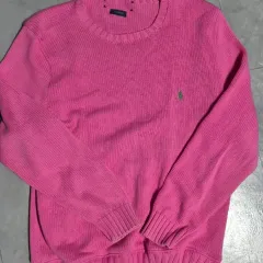 ポロラルフローレン ピンク ニット セーター