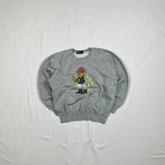 90s POLO RALPH LAUREN ポロベア プリント スウェット