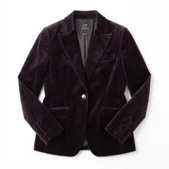 ZARA MAN ベルベット テーラードジャケット[G-4]