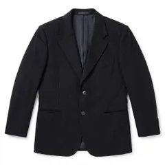 [G-4] ブラック テーラードジャケット 2つボタン