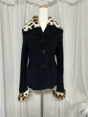 姉ギャル ロギャル ヒョウ柄 レオパード ファーコート