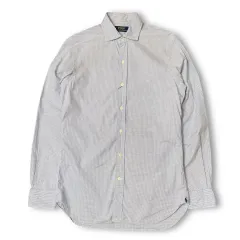 POLO RALPH LAUREN ポロラルフローレン ブルー ギンガムチェック 長袖 シャツ