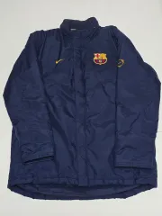 ナイキ オールドスクール FCバルセロナ ウィンドブレーカー ネイビー