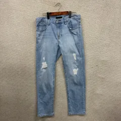 ユニクロ カジュアル ダメージデニム デニム ズボン 32インチ M08848