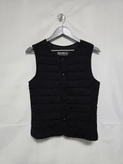 ブラックエディション ブラック キルティング ダウン ベスト キッズ 140-145 1216