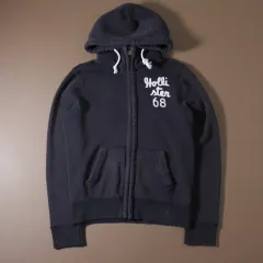 ホリスター ネイビー フーディー ジップアップ