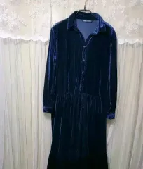 ZARA ザラ ツアーベルベット ロング丈 ONE PIECE