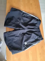 adidas 3本線 ブラック ハーフパンツ
