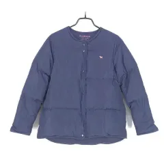 ブルードッグ キッズ hedn ジップアップ ダックダウン 中軽量 ダウン ネイビー 155 (HU41995)