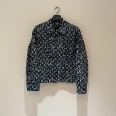 百貨店購入 / 48size ルイヴィトン モノグラム デニム ウォーク ジャケット