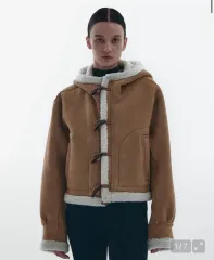 プレイース スタジオ リバーシブル フーディー ダッフル ジャケット