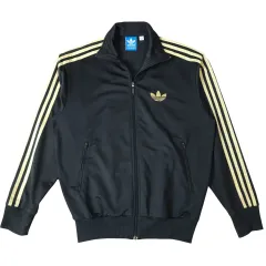 アディダス ブラック GOLD LINE トラック ジャケット (L) OUT 160*