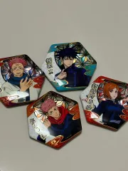 呪術廻戦 缶バッジ 4種 まとめ