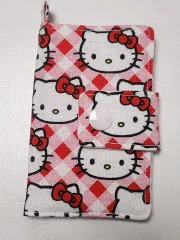 ハンドメイド ハローキティ カードウォレット / ミニ財布
