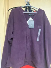 NEEDLES x UNIQLO カーディガン XL パープル 新品