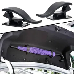 カーシートバックフック 多目的トランク傘ホルダー カー傘固定ブラケット カーシートバックフック 収納