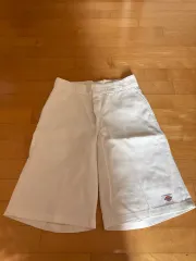 ディッキーズ USA 白 ハーフパンツ 30