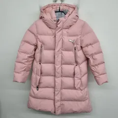 140 size PUMA プーマ キッズ ウェルロン ロング丈 ダウンジャケット
