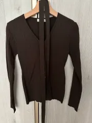 ラメレイ カーディガン