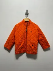 ポロラルフローレン オレンジ キルティング ジャケット 3T