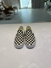 新品級 VANS チェッカーボード スリッポン 225