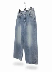 レディースS/ bind バルーン ワイド デニム パンツ デニム ズボン