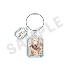 【coly】学園アイドルマスター ワイヤーアクリルキーホルダー めがね×ラテコーデver.（篠澤 広）