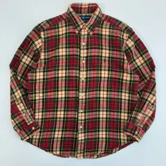 Polo ポロ ラルフローレン チェック タン シャツ