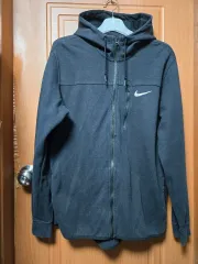 ナイキ フードジップアップ ブラック メンズ XL