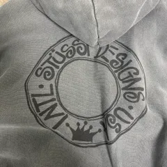 STUSSY ブアナ フードジップアップ XL