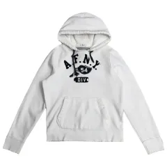 ABERCROMBIE & FITCH ディストレスト WHO Tシャツ L