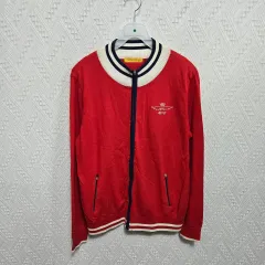 バ91 ルイカステル レディース 季節の変わり目 ニット ジップアップ 100