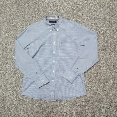 L Tommy Hilfiger トミーヒルフィガー スリムフィット チェックシャツ (2909)