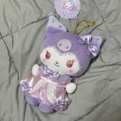 サンリオ クロミ パープル ドレス ぬいぐるみ キーホルダー キーチェーン