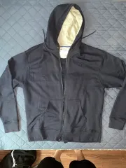 Champion ネイビー フードジップアップ