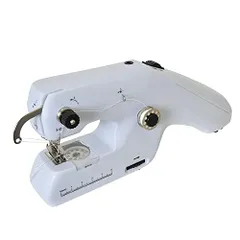新品 THANKO 本棚にしまえてしっかり縫える ちゃちゃっとミシン C-HMM21W ハンドミシン ハンディ 電動 コンパクト コードレス 乾電池式 自動布送り 下糸あり 自動糸巻 目盛りあり ミシン針 ボビン はさみ 付属のサムネイル