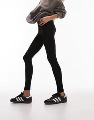 トップショップ レディース ボトムス レギンス アンクル Topshop basic ankle legging Black ブラックのサムネイル