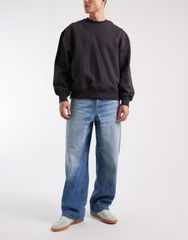 KAJA PLATING CREW KNIT OVY Gray Mサイズ ニット - メルカリ