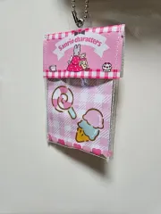 サンリオキャラクター マロンクリーム ミニ ポケット ポーチ キーリング