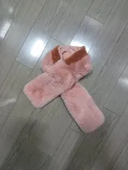 ピンク ファー マフラー
