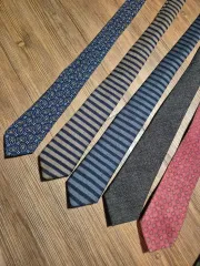 Tia-Po-Man ネック タイ コレクション 5個 (ベイズリー/ストライプ など)