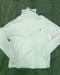 90s ポロラルフローレン タートルネック ニット L